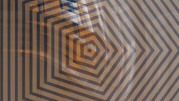 Bold Grounded Abstract patterned background with dynamic light and shadow play creating a mesmerizing visual effect video