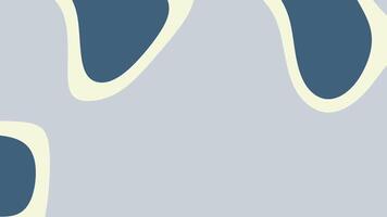tillbaka till skola animerad abstrakt bakgrund med strömmande former, mjuk Färg palett, och slät övergångar för modern design video