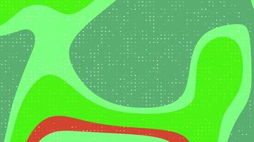 abstracts flytande blinka punkt abstrakt animering av färgrik former med punkt mönster skapande dynamisk och vibrerande visuella video