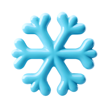 glansig 3d snöflinga detaljerad framställa isolerat på transparent bakgrund design element png