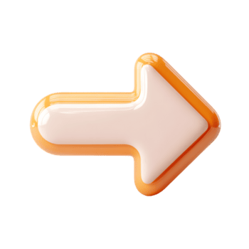 lustroso rendido para a direita ponteiro seta direção navegação placa elemento png