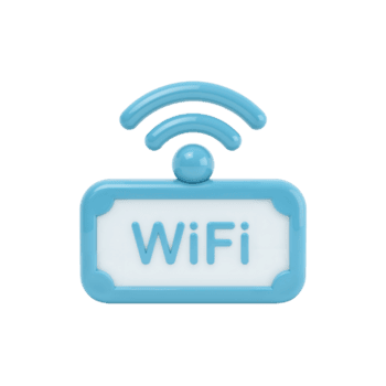 Azure communication a wireless connection symbol on a clean background, technology and design png