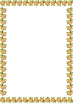 sencillo calabaza otoño vacío marco. otoño calabaza marco vector