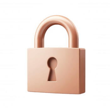 3d icona trasparente chiuso lucchetto che rappresentano digitale sicurezza, simboleggiante dati protezione e lucido contro non autorizzato accesso su sicurezza informatica sfondo png