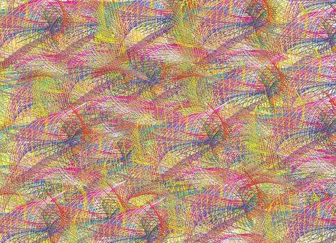 un vistoso resumen modelo con dinámica curvo y entrecruzado líneas, creando un sentido de energía, movimiento y visual emoción vector