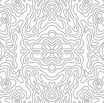 Illustration of the pattern of lines abstract background. vector