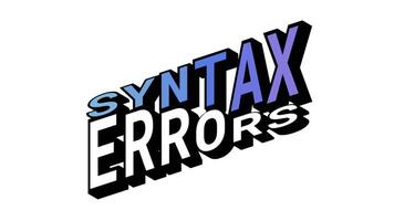 sintaxe vs erros, 3d texto animação dentro isométrico Visão com oposto palavra movimento ciclo com negrito tipografia efeitos video