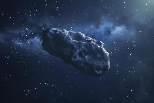 Large asteroid ideal for space mining photo