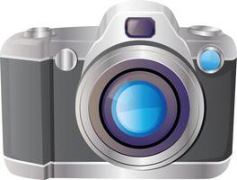 digital camera realistic style vector