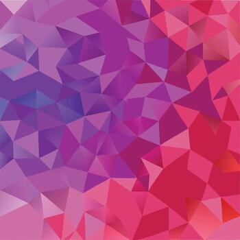 Geometric abstract pattern with purple and pink gradient vector