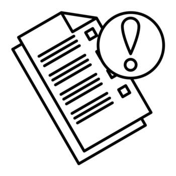 tarde asignación contorno metáfora icono demostración emocional tensión, mental presión, y aprendizaje dificil relacionado a colegio estrés y estudiante agotamiento vector