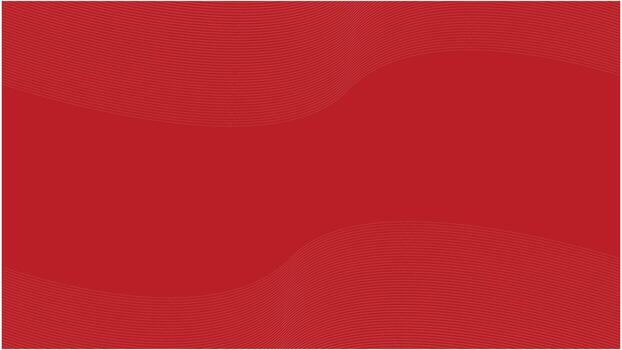 Red background with a wavy line pattern vector