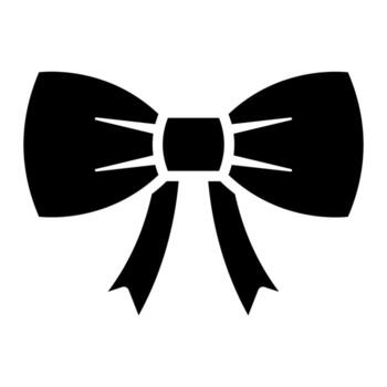 Mardi gras, bow icon. Simple thin line, outline of Mardi Gras icons for UI and UX, website or mobile application vector