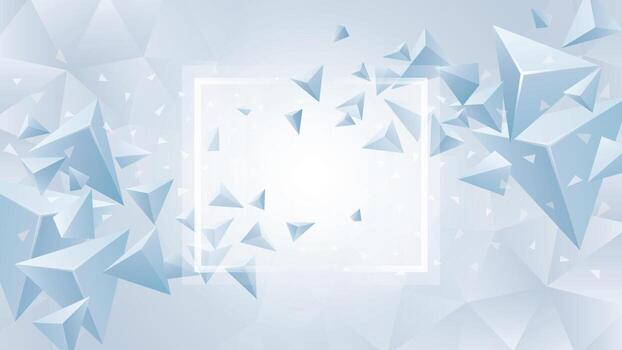 Modern 3d triangle polygon background, Abstract Geometric White Gray triangles background. Triangle shapes design. Creative ideas for business presentations, template vector