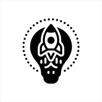 sólido icono conceptos vector