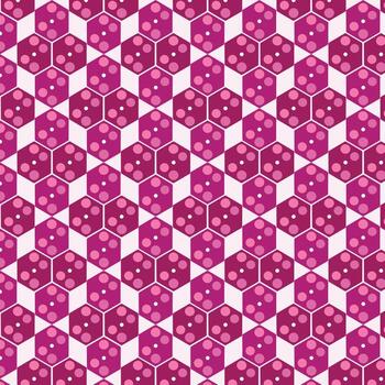 WebGeometric textile pattern design background. vector