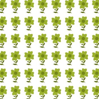 antecedentes diseño con un floral modelo arreglado repetidamente vector