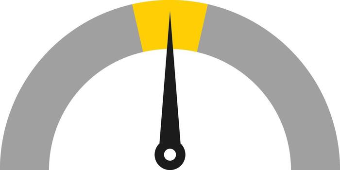 Rating Speed Meter. progress bar symbol. Credit Score Measure Icons. level of performance. Speed indicator symbol. vector