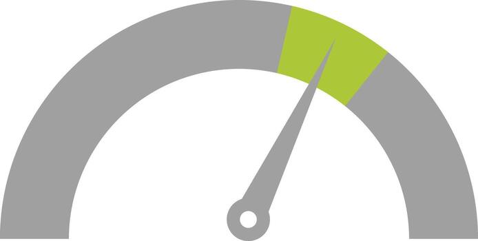 Rating Speed Meter. progress bar symbol. Credit Score Measure Icons. level of performance. Speed indicator symbol vector