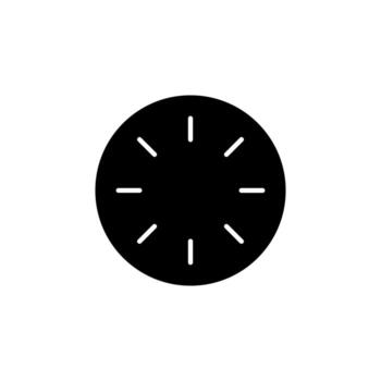 reiniciar dispositivo sólido icono para inteligente sistema vector