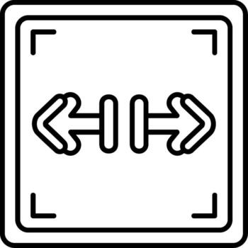 división ver pantalla vector