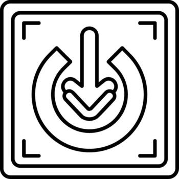 Log In Screen vector