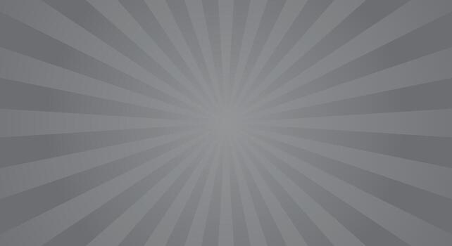 sunburst rays gray radial background design template vector