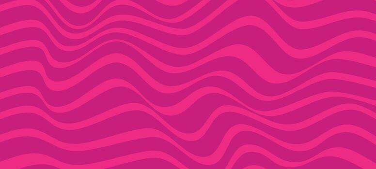 ondulado línea modelo en vibrante rosado sombras formando resumen fluido antecedentes con moderno curvo formas vector