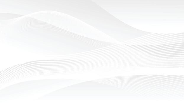 resumen ondulado blanco antecedentes con decorativo líneas vector