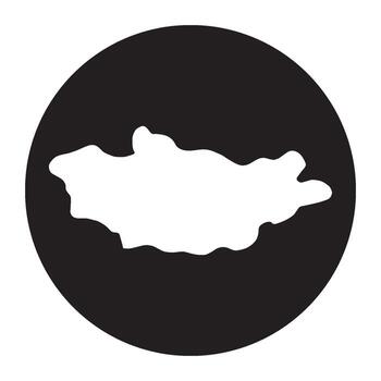 mongolia map element vector