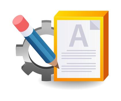 Creating digital text data vector