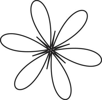 Abstract geometric shapes composition with vibrant color palette and silhouette elements vector