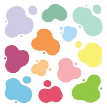 juguetón pastel gotas y puntos crear un moderno, vibrante antecedentes para llamativo diseño proyectos vector