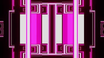 mindinho animado fundo vj ciclo para festa com branco linhas video