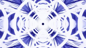 luz tolet néon argolas túnel vj ciclo fundo animação video