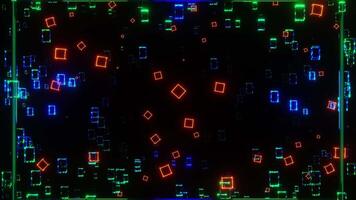 vj digital fundo quadrado festa video