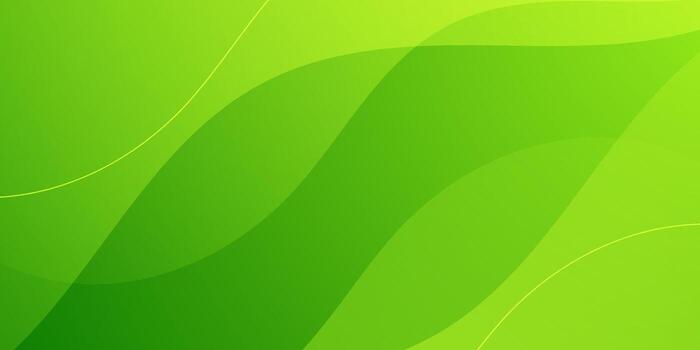 Abstract colorful green wave background. Simple elegant wave fluid shapes pattern background design. Wave banner element. vector