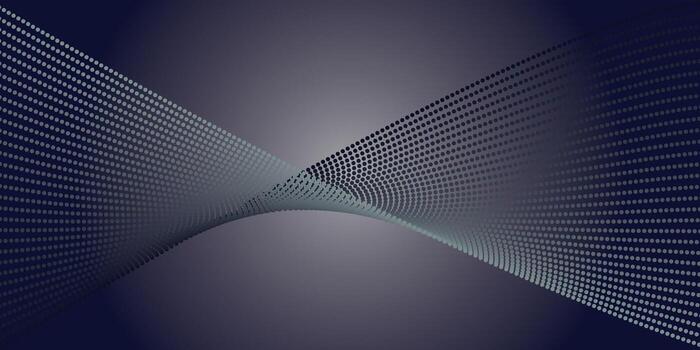 Abstract background with a round pattern of dark to light color gradients, from dark blue to purplish gray, with a light effect in the center. vector