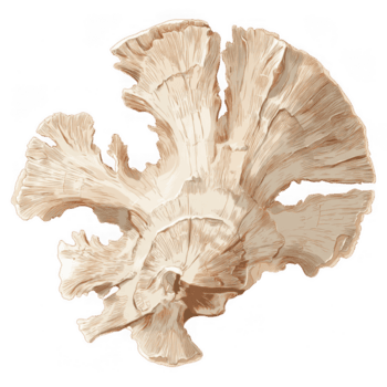 fossilizzato ramo pezzo in mostra intricato dettagli e trame, ideale per paleobotanica studi. Questo unico elemento cattura essenza di antico flora, evocando curiosità e Meraviglia png