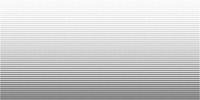 trama de semitonos punteado sucio antecedentes. monocromo trama de semitonos modelo. resumen geométrico puntos antecedentes. popular Arte cómic degradado negro blanco textura. diseño para presentación bandera, volantes. vector