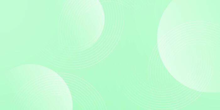 Soft mint green abstract background with minimalist circular wave patterns. Ideal for fresh branding design, eco themes, clean presentations, and modern packaging. vector