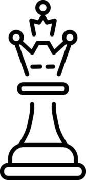 A linear style icon representing certificate vector