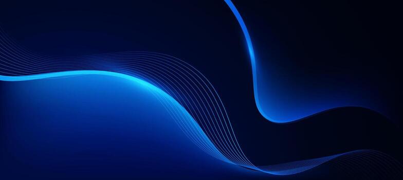 Technology digital blue flow background, modern tech banner, corporate business concept, hi-tech abstract background for presentation business or tech event poster EPS 10 vector