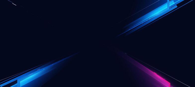 Abstract neon speed technology. Diagonal striped neon lines cyberpunk concept for presentation products or website background EPS 10 vector