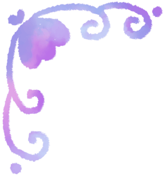 Rosa roxa aguarela fronteira png