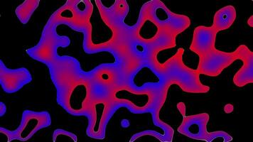 Abstract Liquid Gradient Background Animation - Multi-color Swirls video