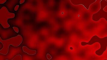 abstrakt Flüssigkeit Gradient Hintergrund Animation - - heftig rot video
