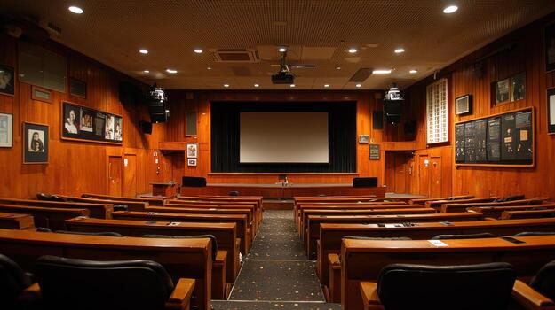 The seats are empty photo