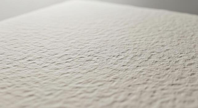 Close-up Macro Texture of Rippled Light Gray Paper Surface with Soft Focus photo