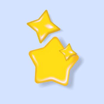 estrella dispersión paquete en variar tamaños para modular celestial ui elementos vector